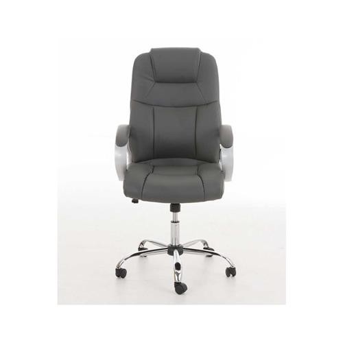 Sillón de oficina BOSTON, Gran acolchado, muy resistente hasta 150kg!!, Estructura en Acero, en negro