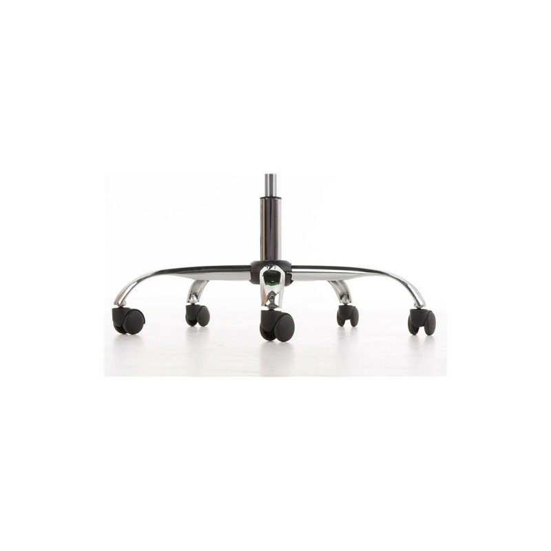 Sillón de oficina BOSTON, Gran acolchado, resistente hasta 150kg, base metálica, en negro