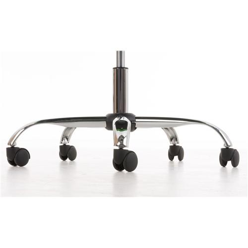 Sillón de oficina BOSTON, Gran acolchado, muy resistente hasta 150kg!!, Estructura en Acero, en negro