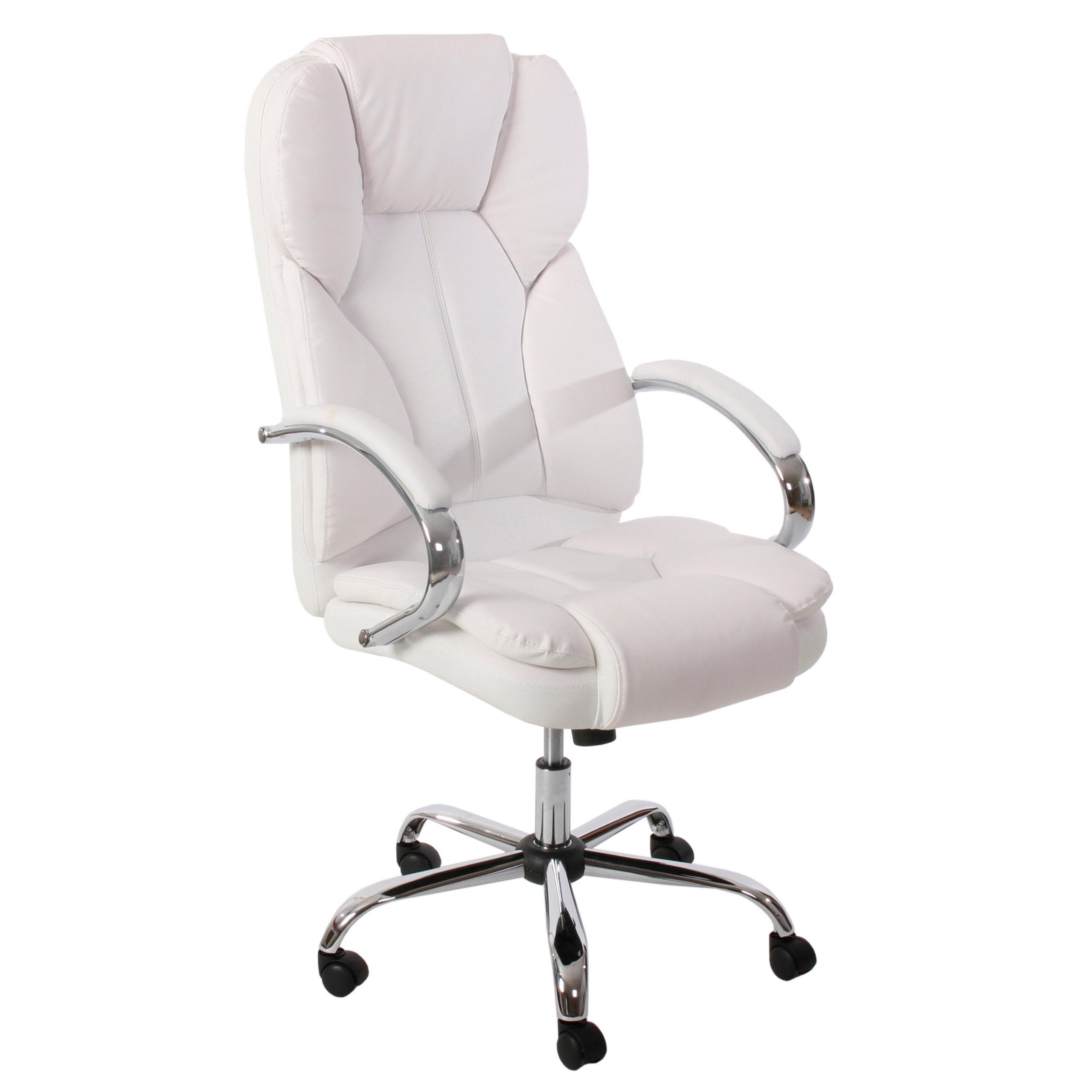 Sillón de oficina KANSAS, resistente hasta 150kg!! Gran calidad, fabricado en acero y piel, Negro