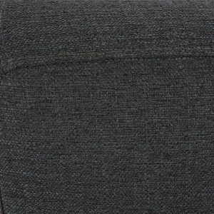 Sofá modular de 3 plazas CARLO, en piel color negro