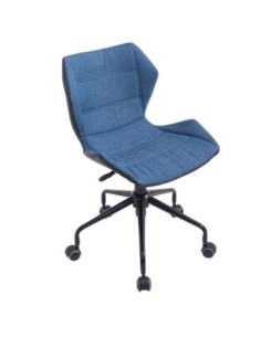 REACONDICIONADO Silla Ergonómica OLIVER, reposacabezas, piel negra
