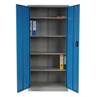 Armario archivador OLSEN 2 PUERTAS, gran capacidad y máxima robustez, color azul 2