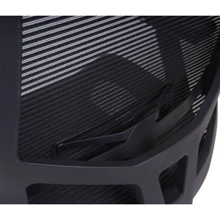 Silla Ergonómica BREND, ajustable, en malla negro