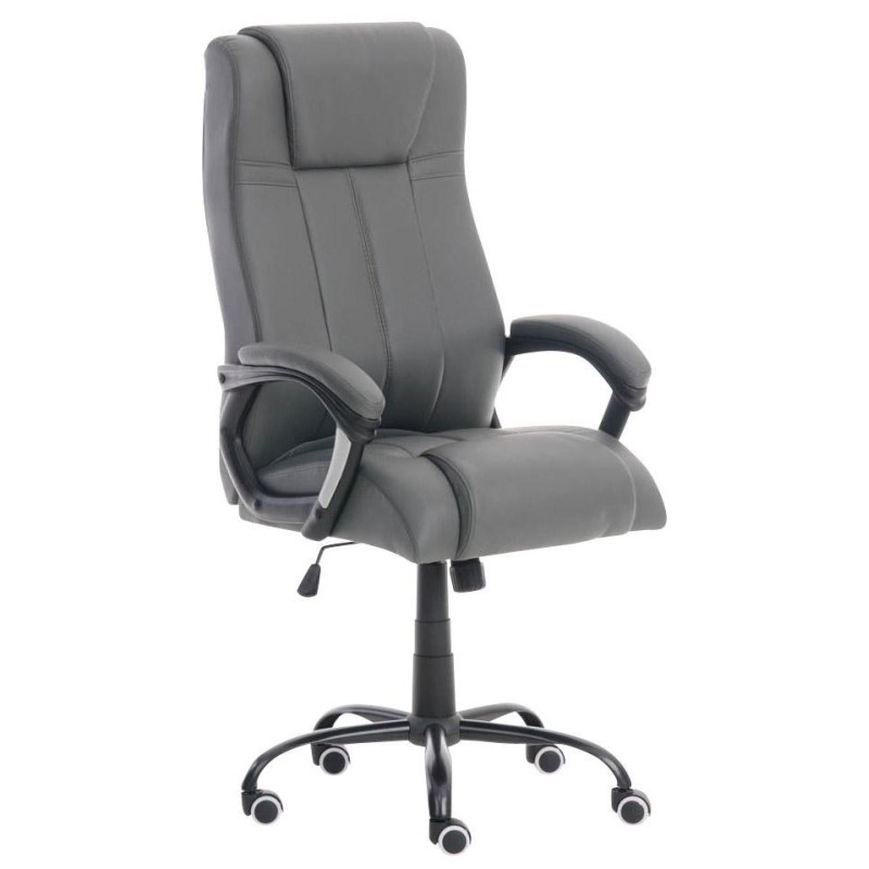 Sillón de oficina CONDOR, muy robusta, gran acolchado en negro