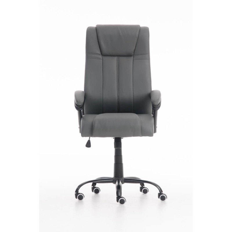 Sillón de oficina CONDOR, muy robusta, gran acolchado en negro