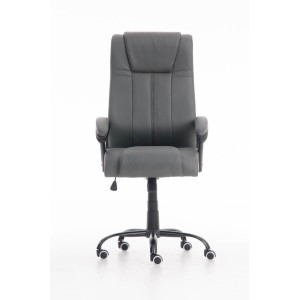Sillón de oficina CONDOR, muy robusta, gran acolchado en negro