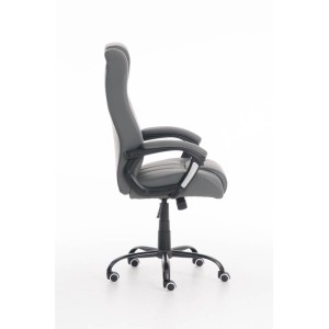 Sillón de oficina CONDOR, muy robusta, gran acolchado en negro