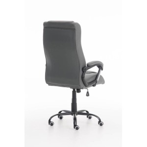 Sillón de oficina CONDOR, muy robusta, gran acolchado en negro