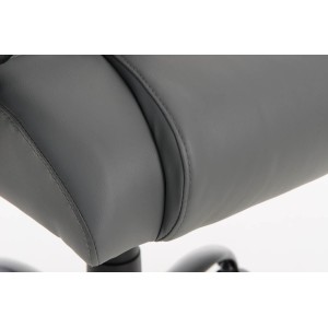 Sillón de oficina CONDOR, muy robusta, gran acolchado en negro