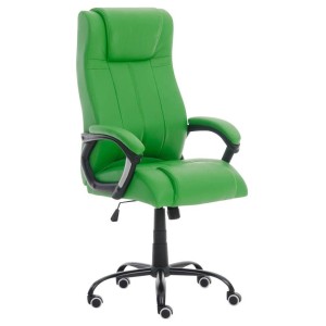 Sillón de oficina CONDOR, muy robusta, gran acolchado en negro