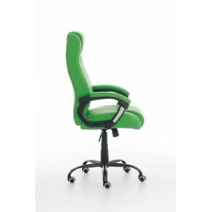 Sillón de oficina CONDOR, muy robusta, gran acolchado en negro