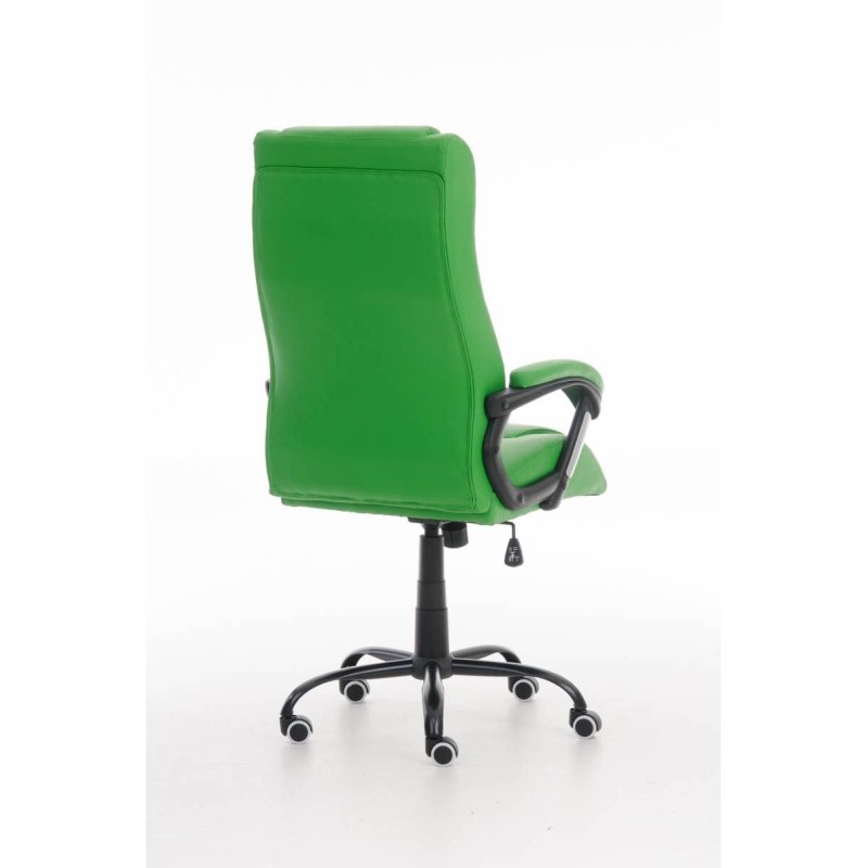 Sillón de oficina CONDOR, muy robusta, gran acolchado en negro