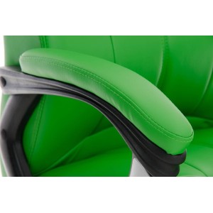 Sillón de oficina CONDOR, muy robusta, gran acolchado en negro