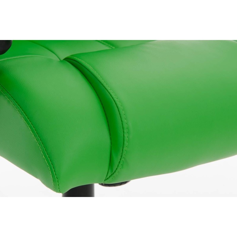 Sillón de oficina CONDOR, muy robusta, gran acolchado en negro