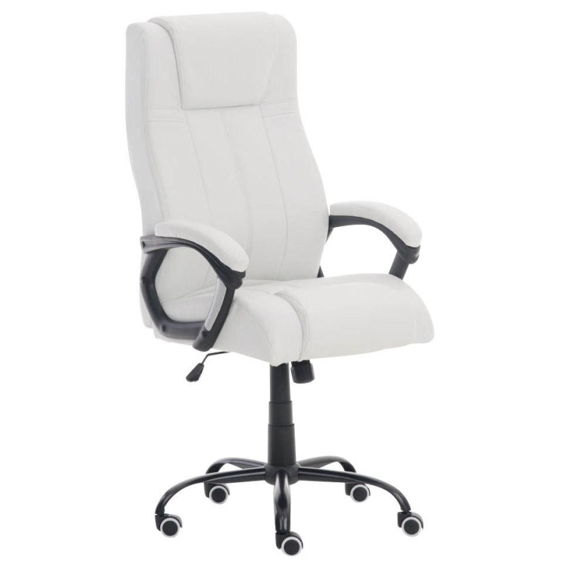 Sillón de oficina CONDOR, muy robusta, gran acolchado en negro