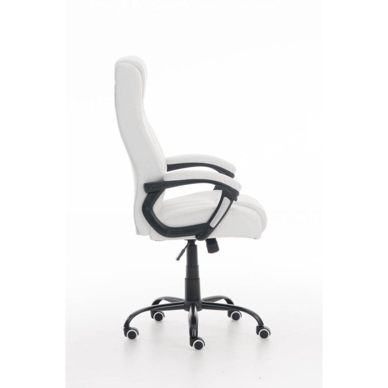Sillón de oficina CONDOR, muy robusta, gran acolchado en negro