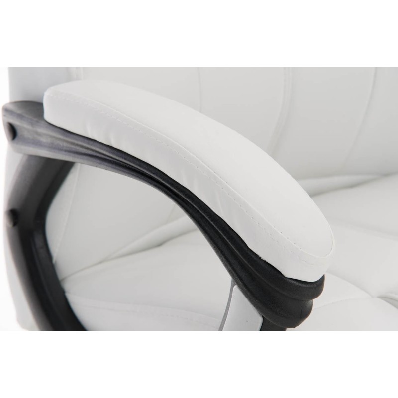 Sillón de oficina CONDOR, muy robusta, gran acolchado en negro