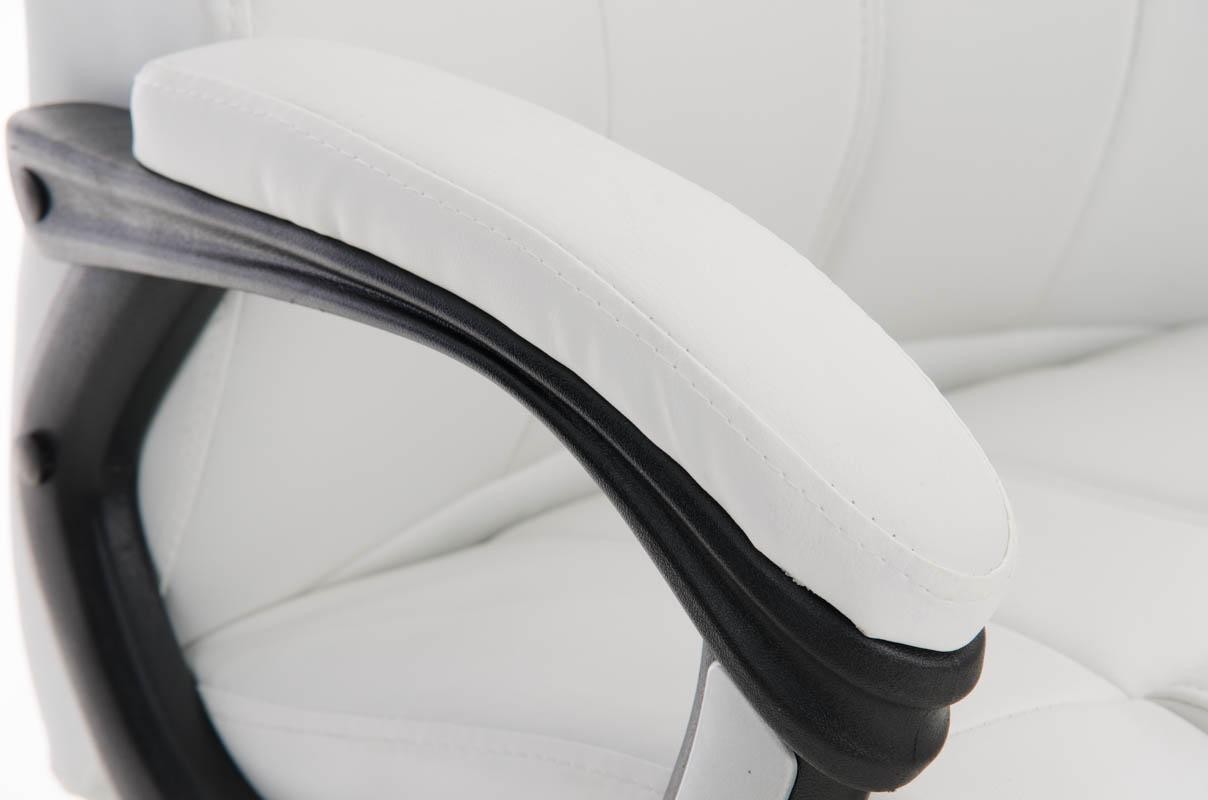 Sillón de oficina CONDOR, excelente acolchado, muy robusta, en piel color negro