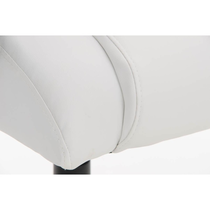 Sillón de oficina CONDOR, muy robusta, gran acolchado en negro