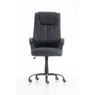 Sillón de oficina CONDOR, muy robusta, gran acolchado en negro 2