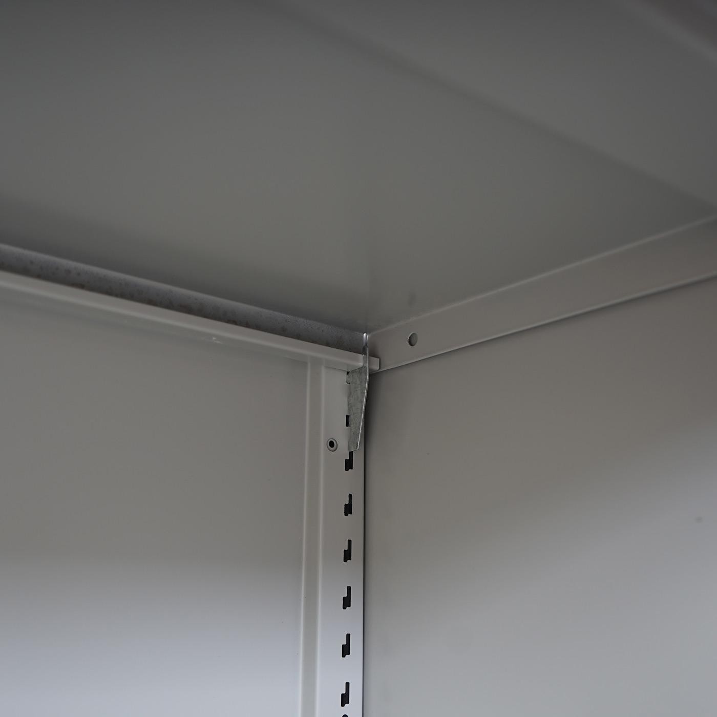 Armario Archivador JAKOB, 90x90x40cmcm, Robusto y Versátil, en Acero, Color Gris