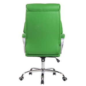 Sillón de oficina KIMI, gran respaldo acolchado en Negro