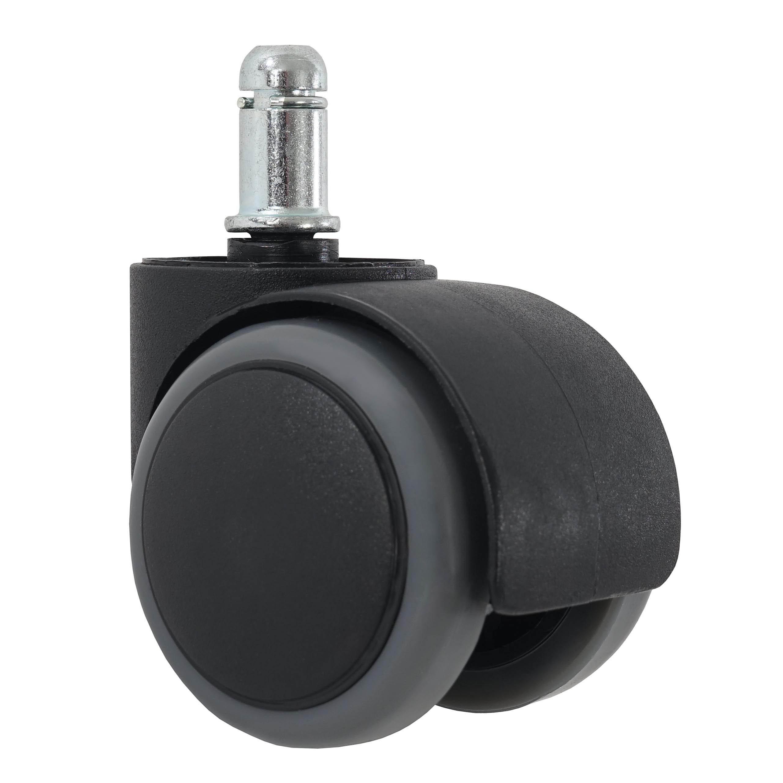 5x Ruedas para suelos Duros 11mm / 50mm ¡Soportan hasta 150kgs! especiales para parquet, baldosa...
