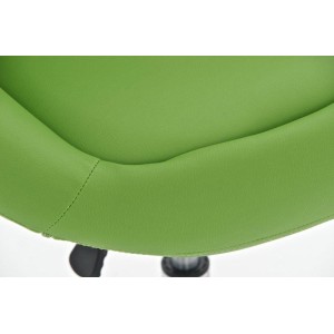 Silla de Diseño VIENA, acolchado, estructura metálica, en piel negro