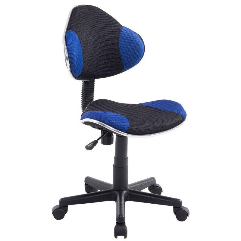 Silla escritorio Juvenil BASTER, en malla transpirable, color negro