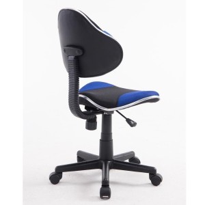 Silla escritorio Juvenil BASTER, en malla transpirable, color negro