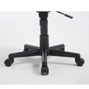 Silla escritorio Juvenil BASTER, en malla transpirable, color negro
