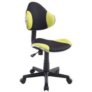 Silla escritorio Juvenil BASTER, en malla transpirable, color negro