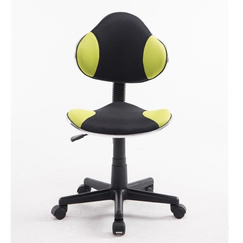 Silla escritorio Juvenil BASTER, en malla transpirable, color negro