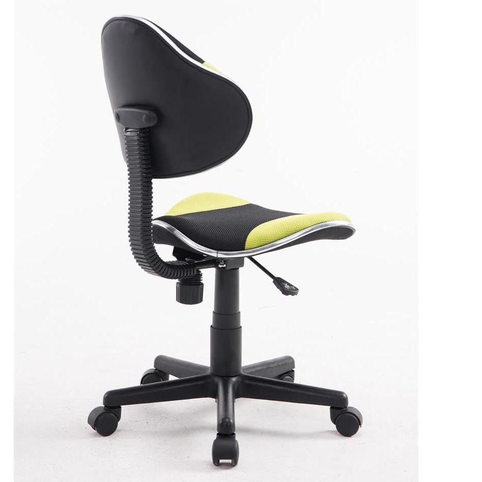 Silla escritorio Juvenil BASTER, gran calidad, acolchado con tejido en malla transpirable, color negro