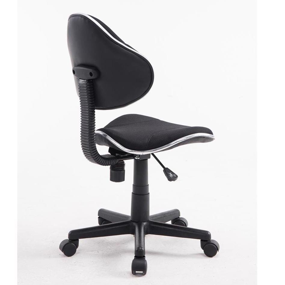 Silla escritorio Juvenil BASTER, gran calidad, acolchado con tejido en malla transpirable, color negro