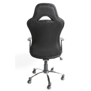 Silla gamer MICHIGAN en polipiel negra 2