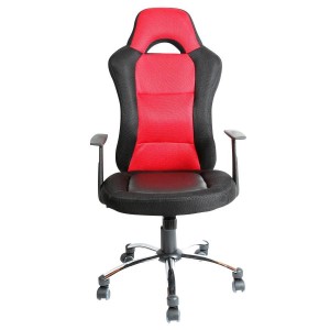 Silla gamer MICHIGAN en polipiel negra