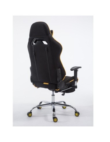 Silla de Oficina DELAN PRO tapizada en Piel Burdeos