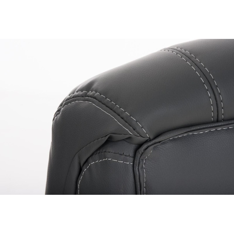 Sillón de oficina GLASGOW, Mecanismo Basculante, En Negro