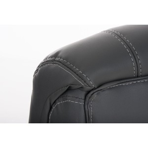 Sillón de oficina GLASGOW, Mecanismo Basculante, En Negro