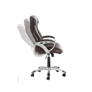 Sillón de oficina GLASGOW, Mecanismo Basculante, En Negro