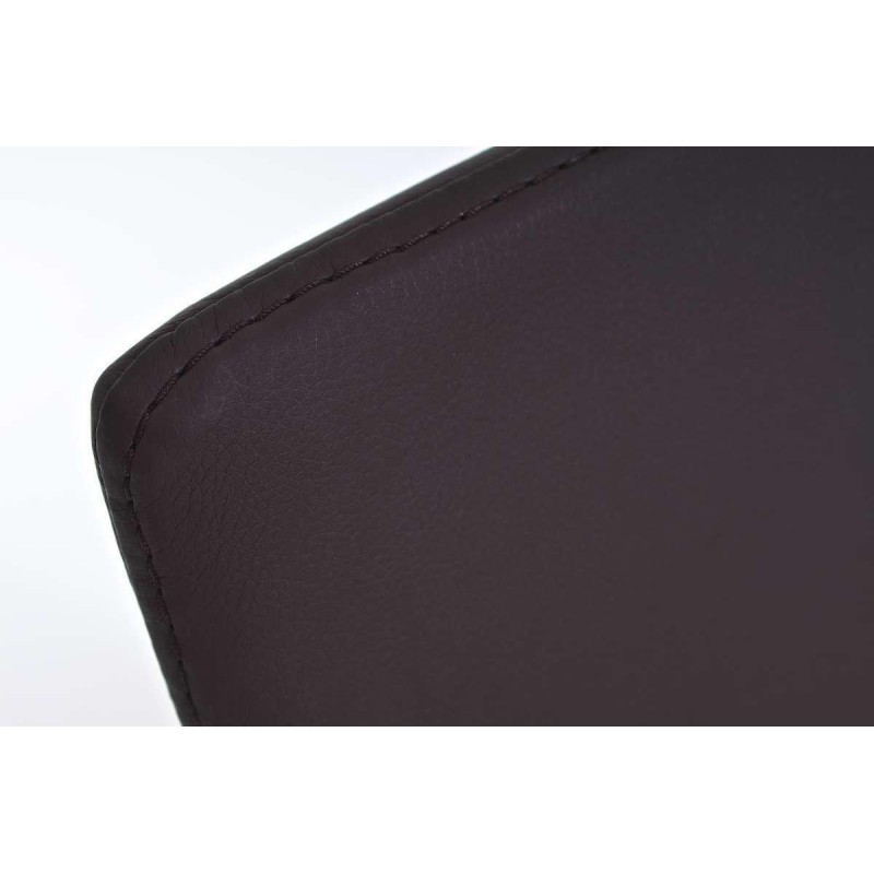 Silla de Confidente JASO, exclusivo diseño, en Piel Negro