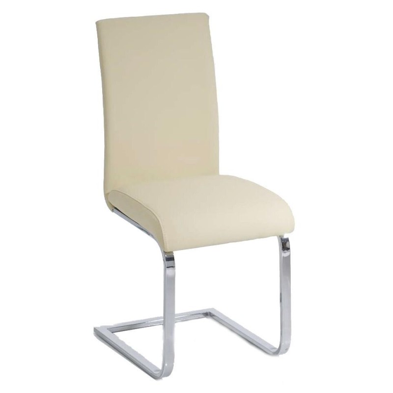 Silla de Confidente CINCA, diseño ergonómico, Piel color Negro