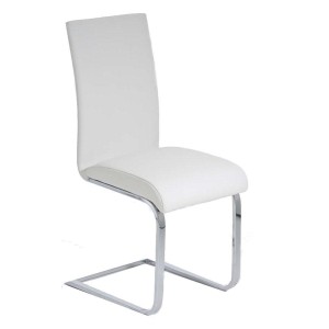 Silla de Confidente CINCA, diseño ergonómico, Piel color Negro