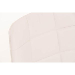 Silla de Confidente MAURO, gran confort, Piel color Negro