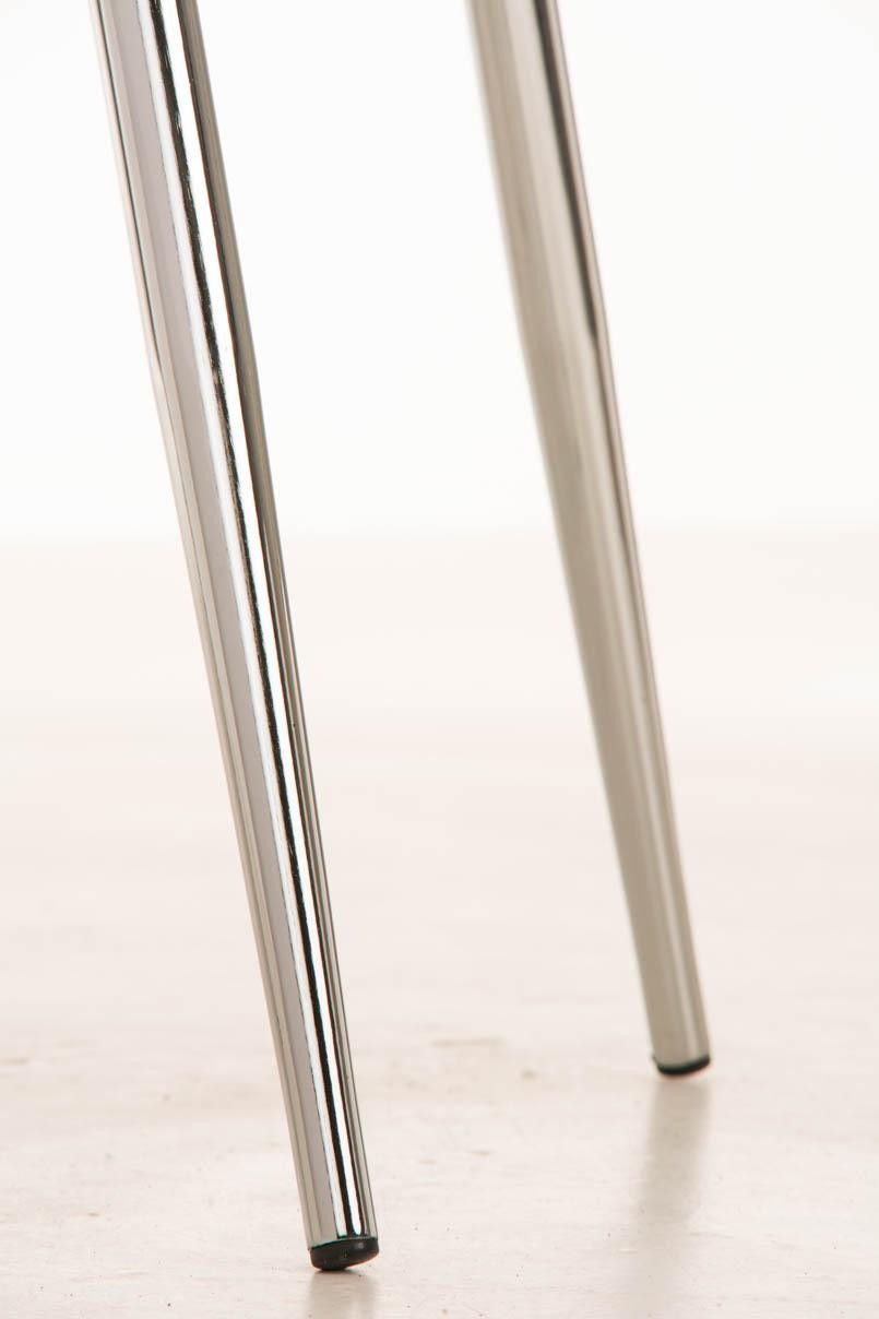 Silla de Confidente MAURO, gran confort, diseño exclusivo, tapizada en Piel color Negro