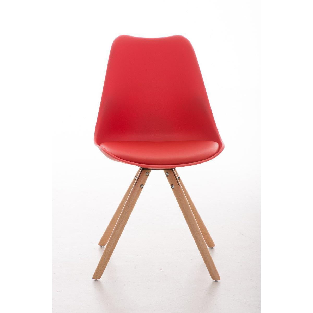 Silla de Diseño / Confidente ALMA muy exclusiva, estructura en madera natural y piel negro