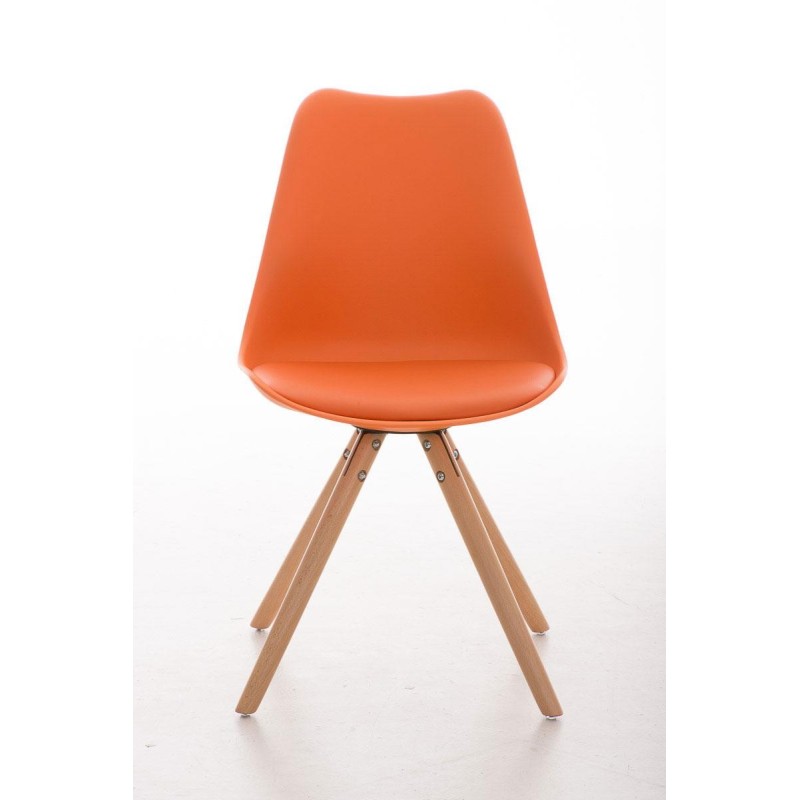 Silla de Diseño / Confidente ALMA, muy exclusiva color negro