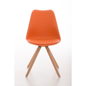Silla de Diseño / Confidente ALMA, muy exclusiva color negro